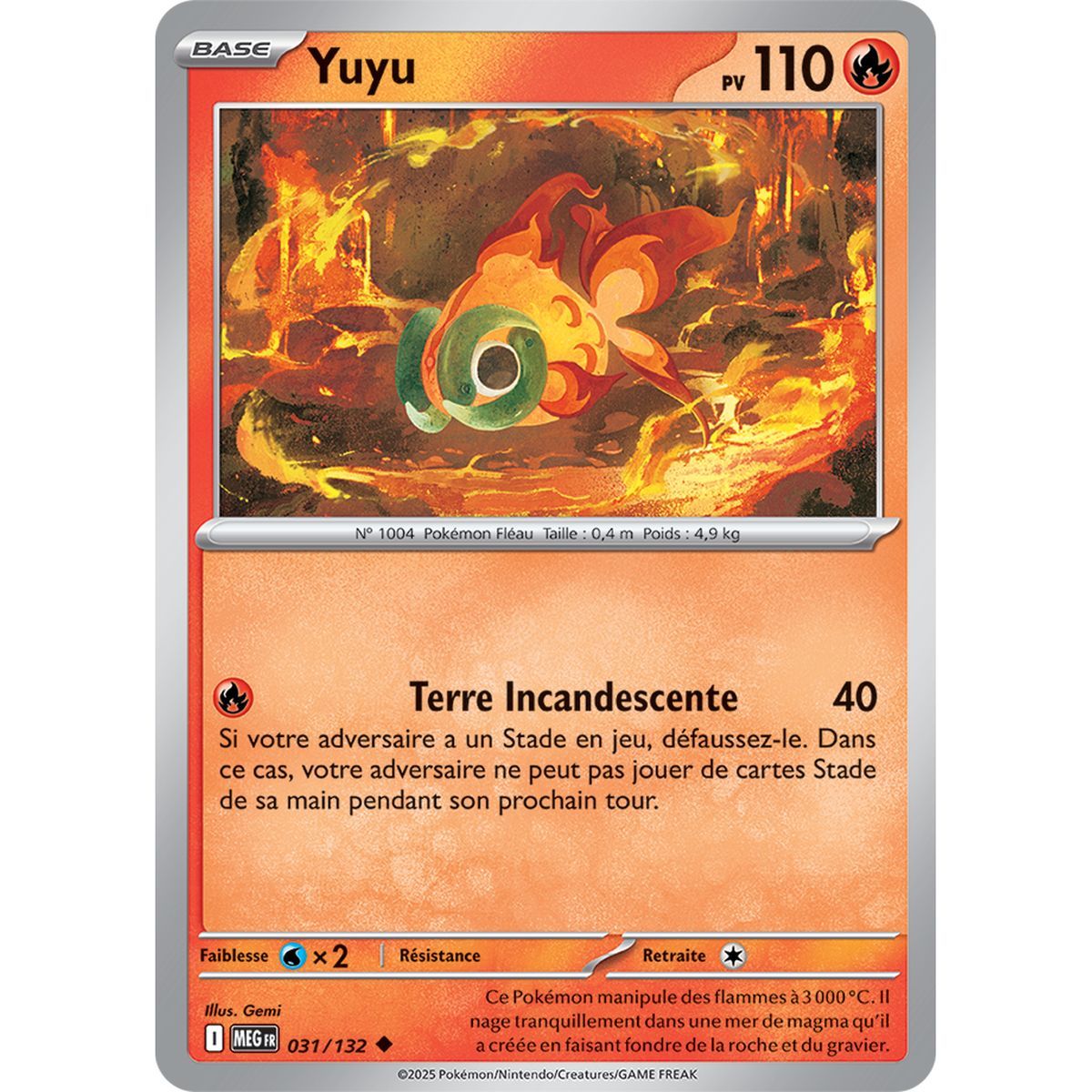 Yuyu - Uncommon 31/132 - Mega Evolution