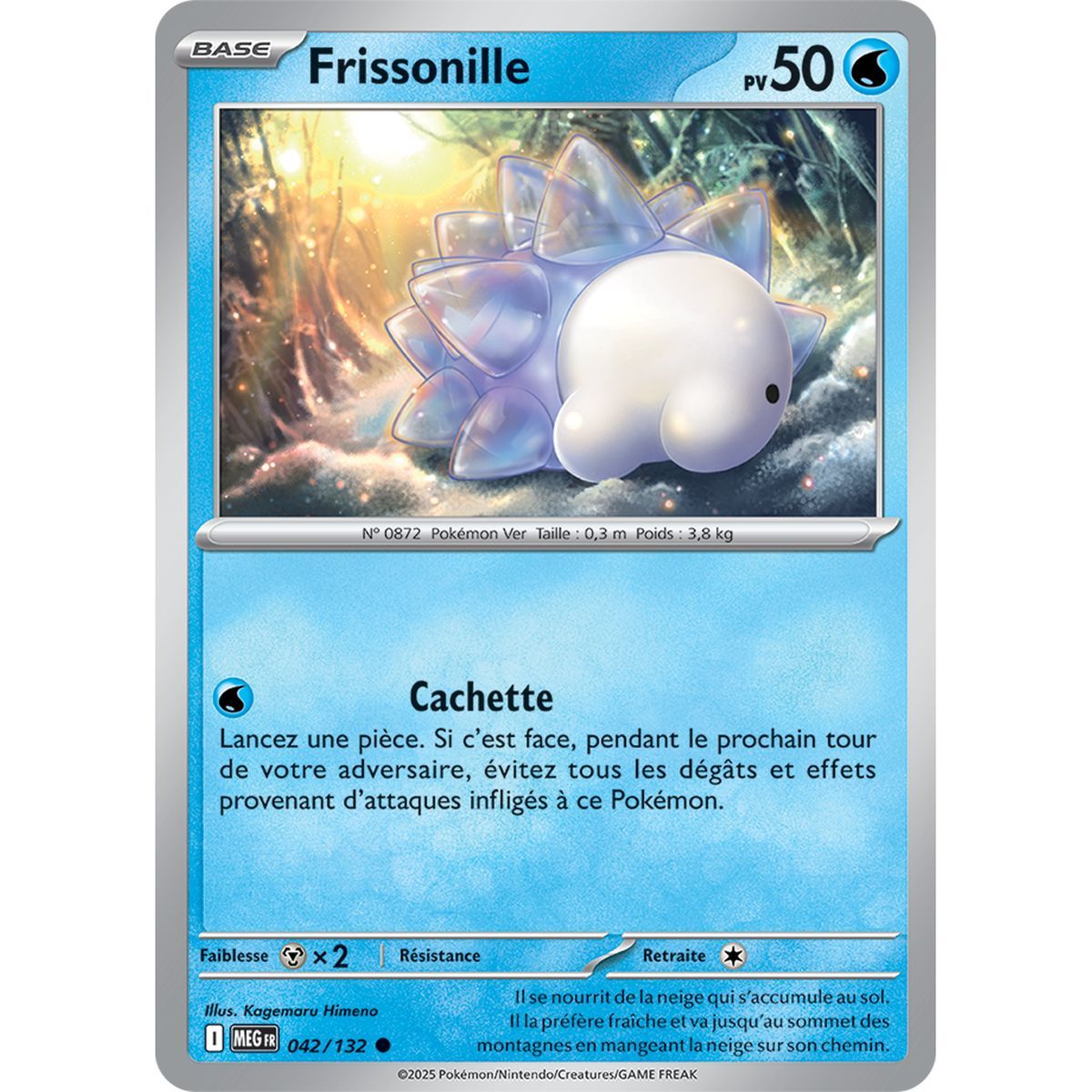 Frissonille - Reverse 42/132 - Mega Evolution