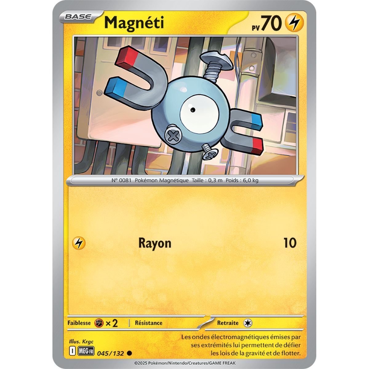 Magnemite - Reverse 45/132 - Mega Evolution