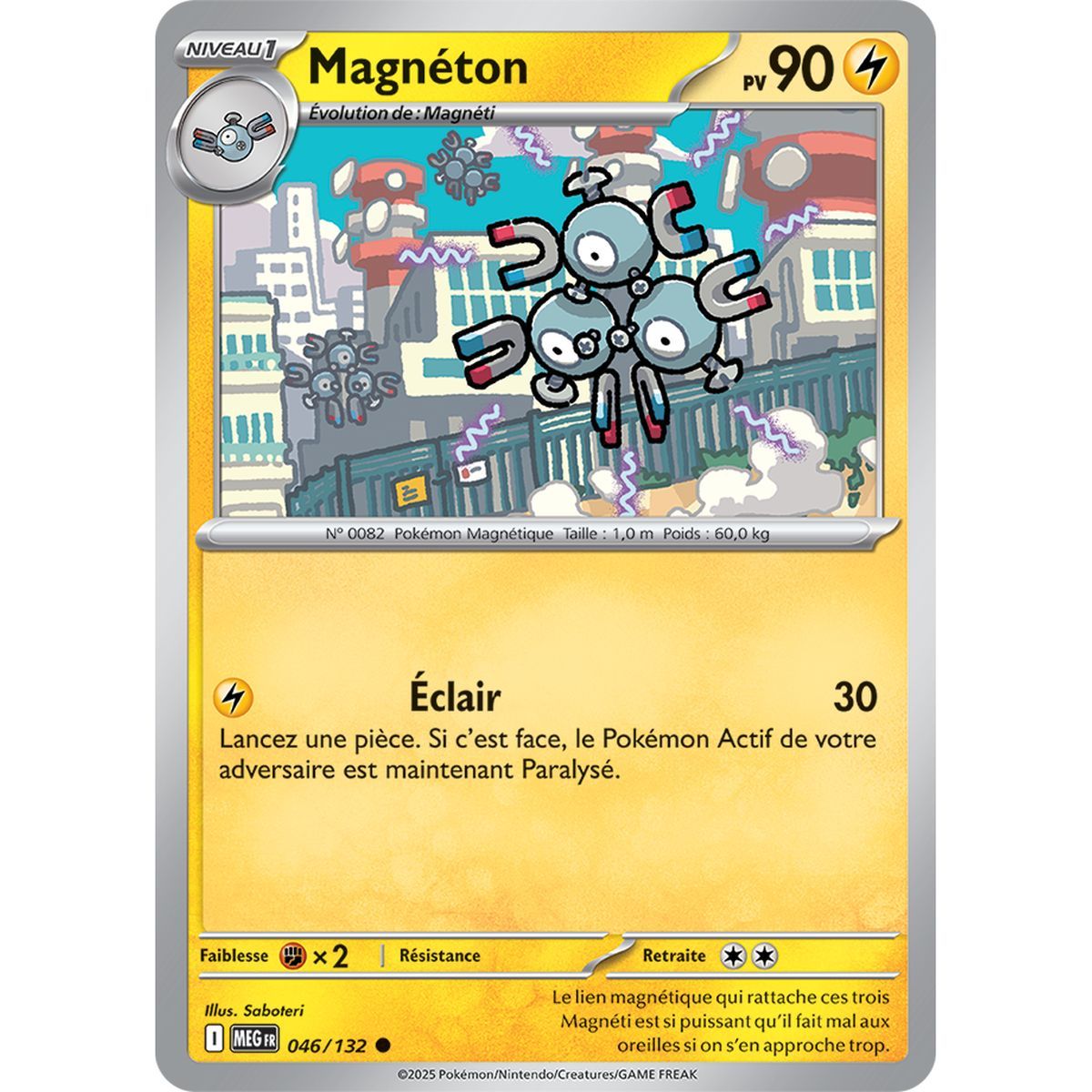 Magneton - Common 46/132 - Mega Evolution
