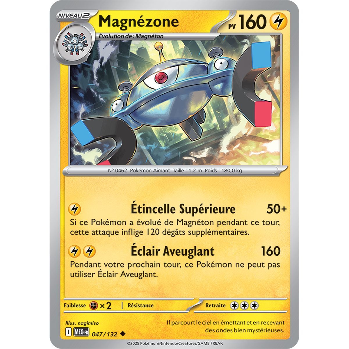 Item Magnezone - Reverse 47/132 - Mega Evolution
