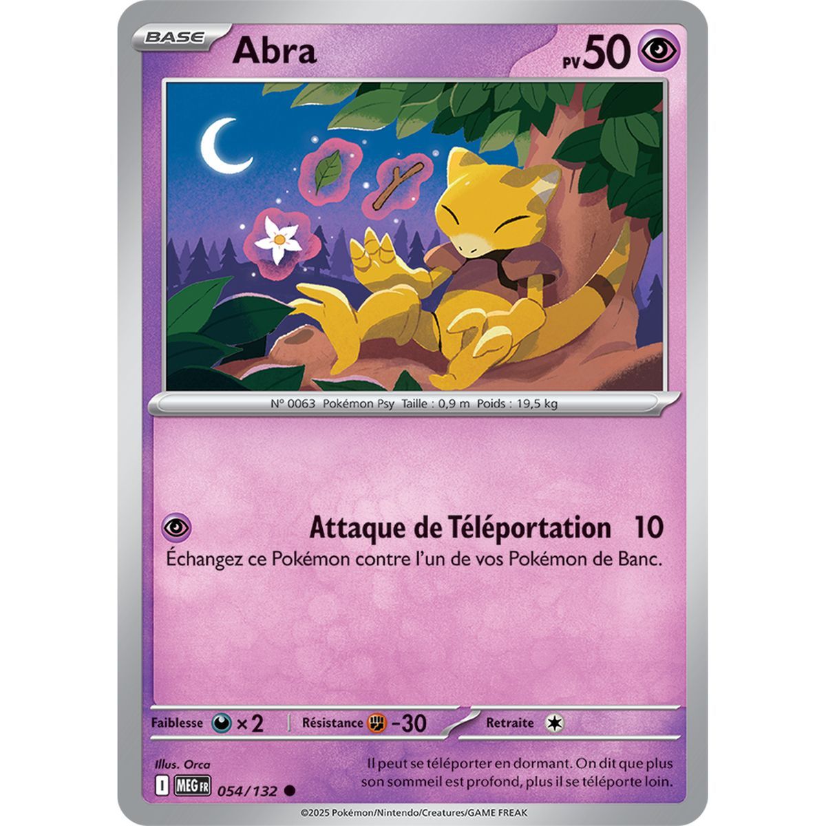 Item Abra - Common 54/132 - Mega Evolution