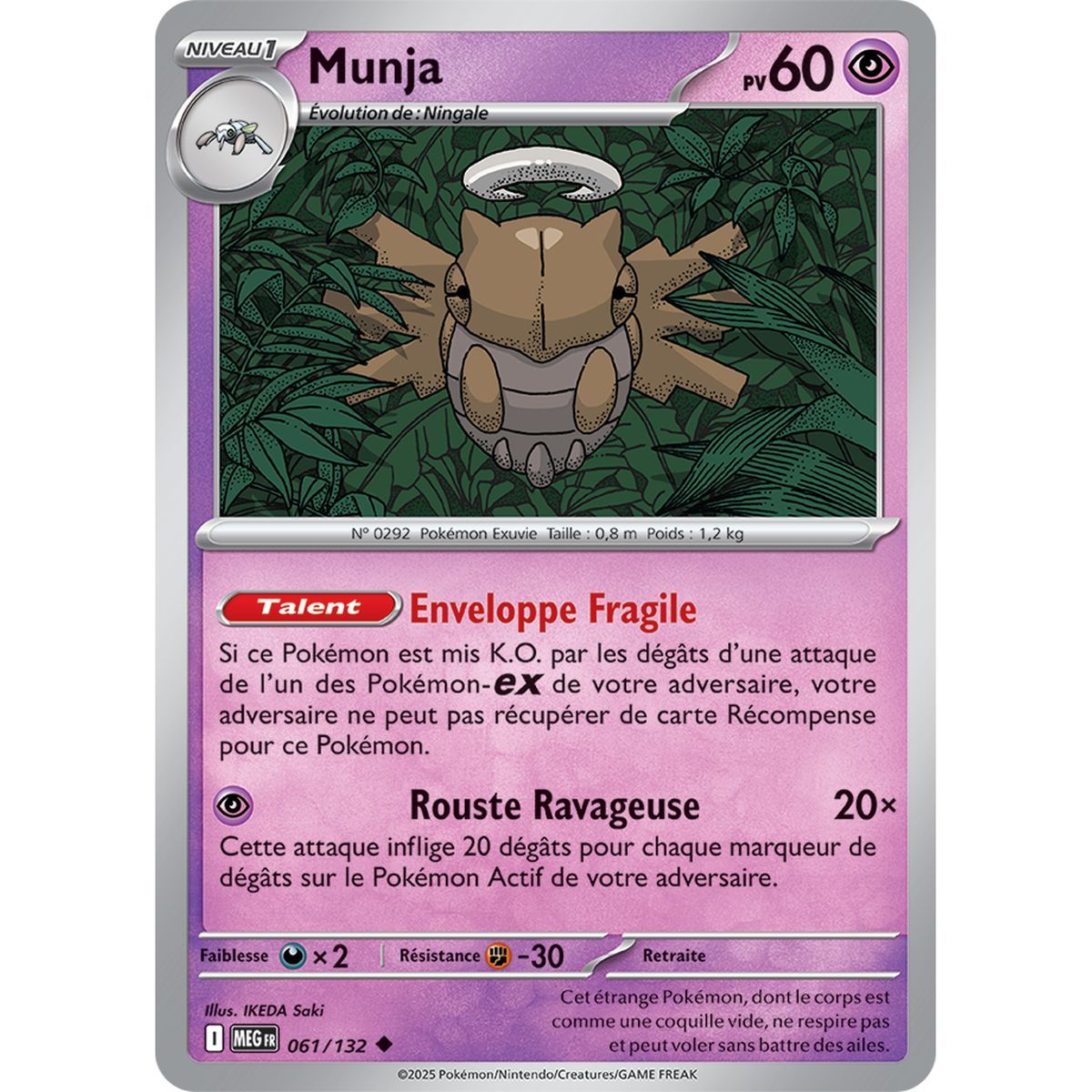 Munja - Reverse 61/132 - Mega Evolution