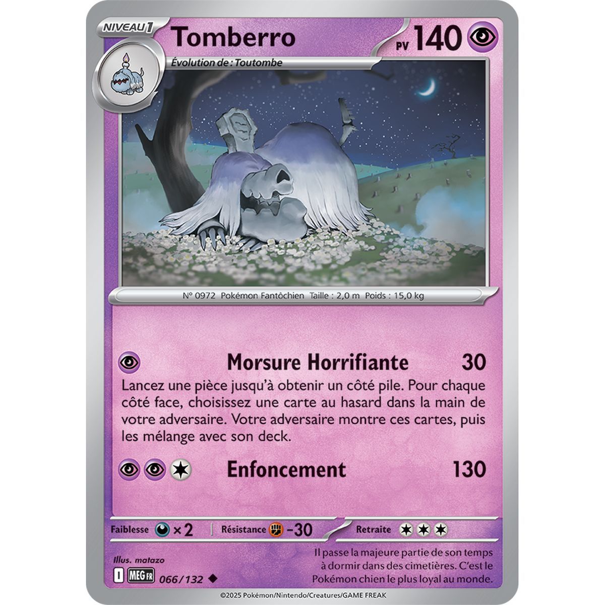 Tomberro - Uncommon 66/132 - Mega Evolution
