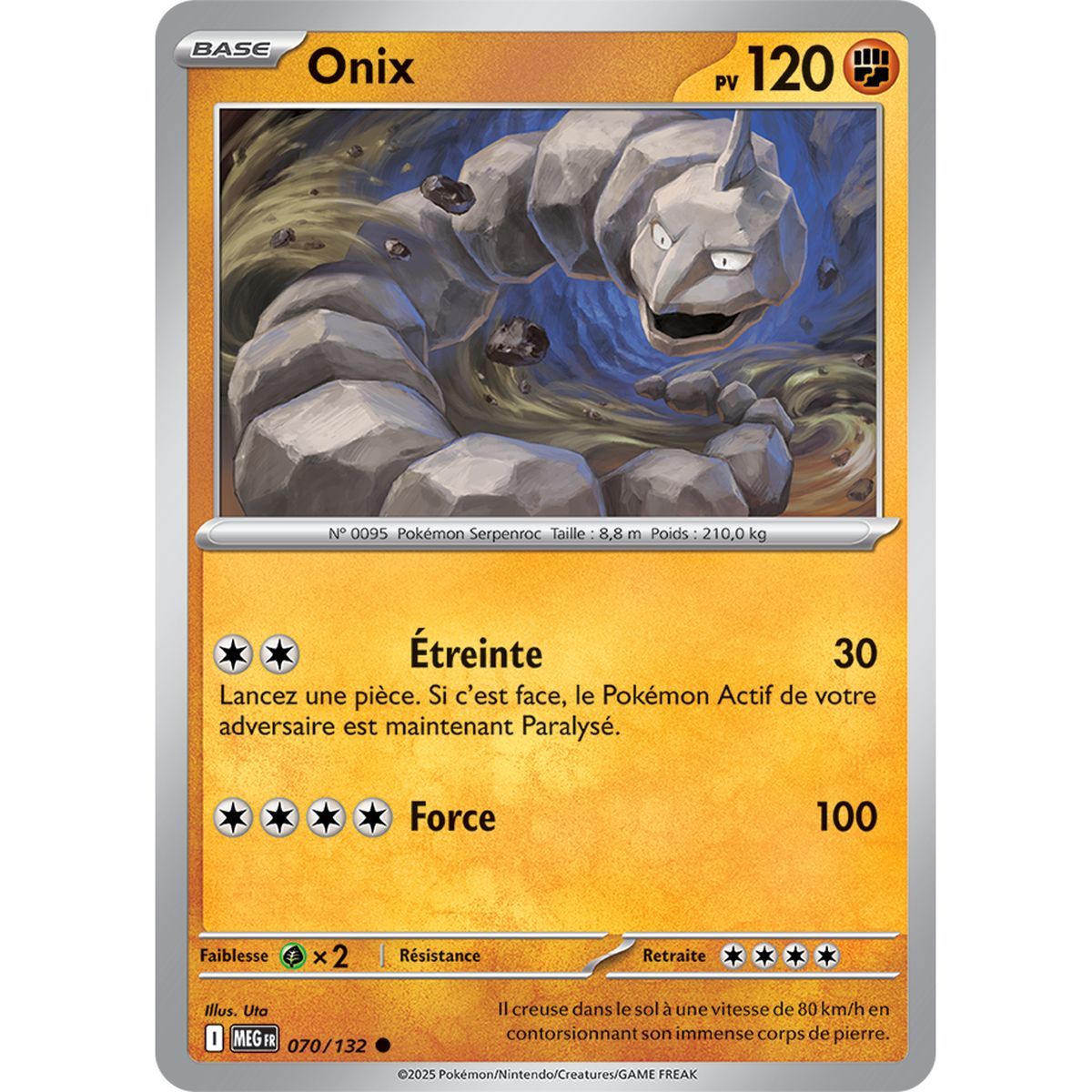 Onix - Common 70/132 - Mega Evolution