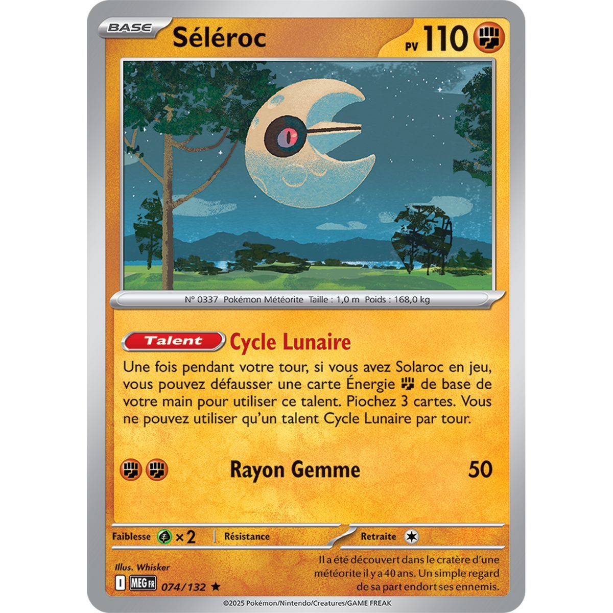 Lunatone - Holo Rare 74/132 - Mega Evolution