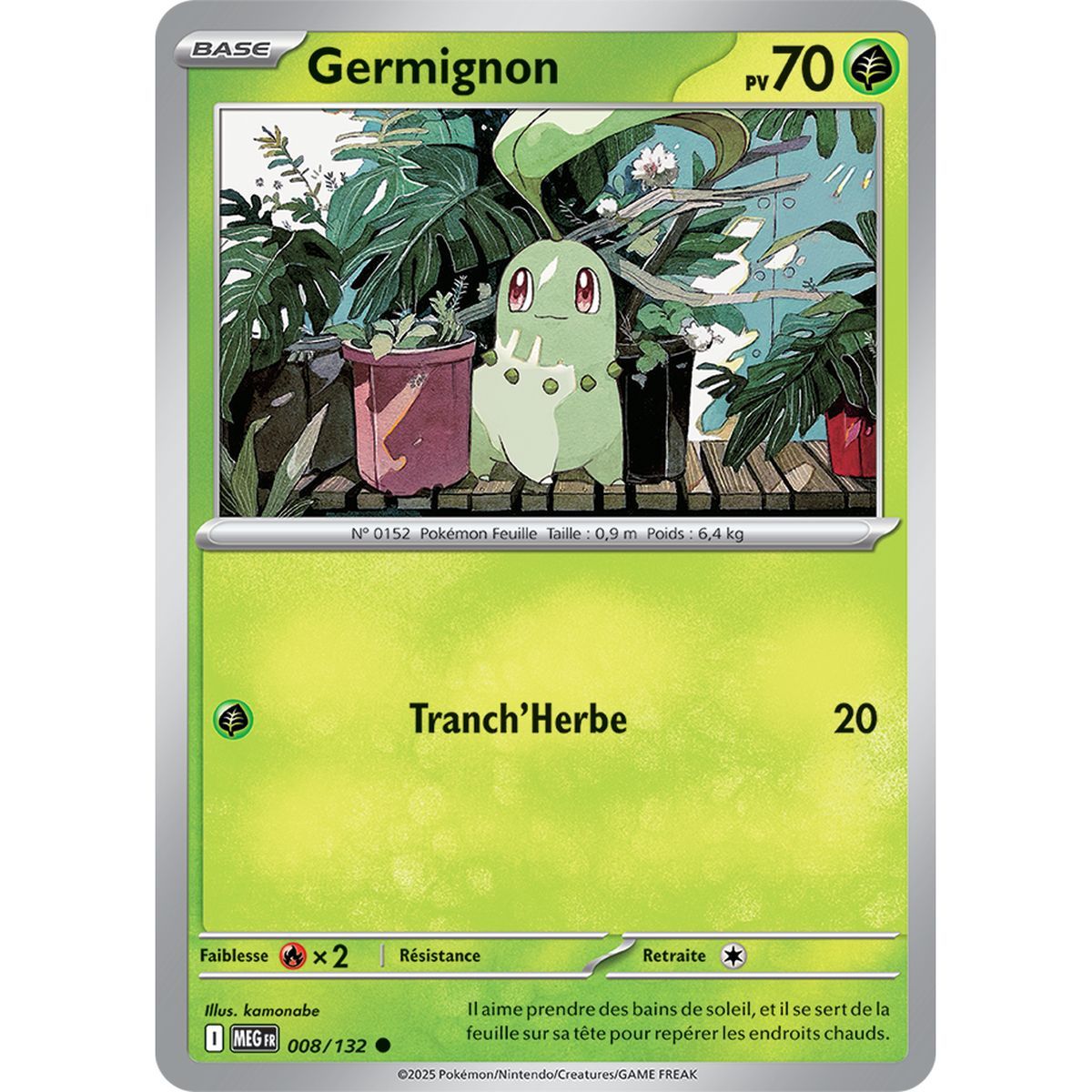 Germignon - Common 8/132 - Mega-Evolution