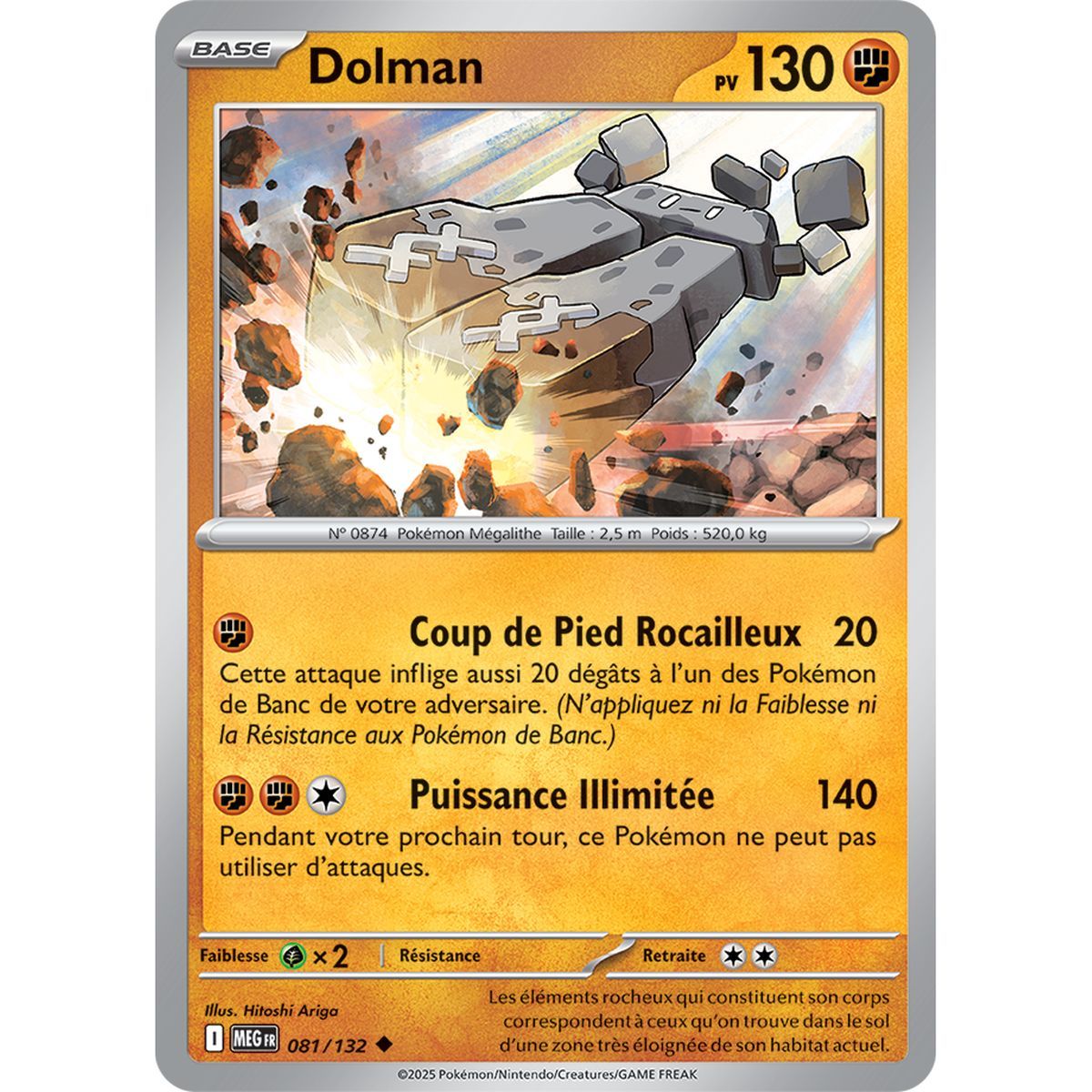 Dolman - Uncommon 81/132 - Mega Evolution