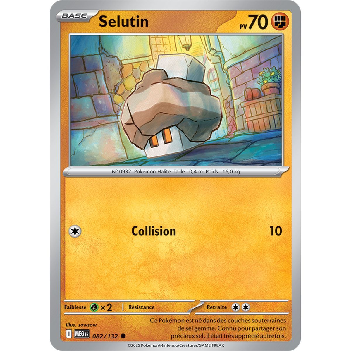 Selutin - Reverse 82/132 - Mega Evolution