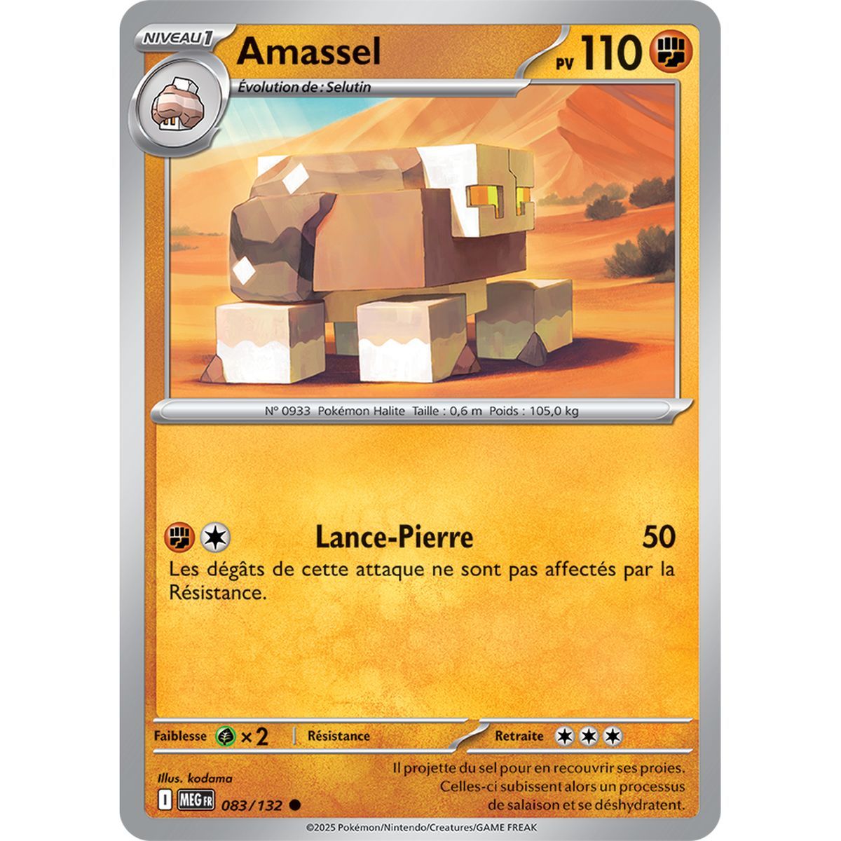 Item Amassel - Municipality 83/132 - Mega-Evolution