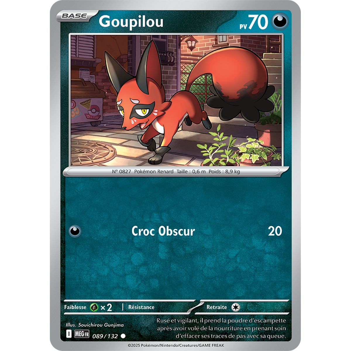 Goupilou - Reverse 89/132 - Mega Evolution