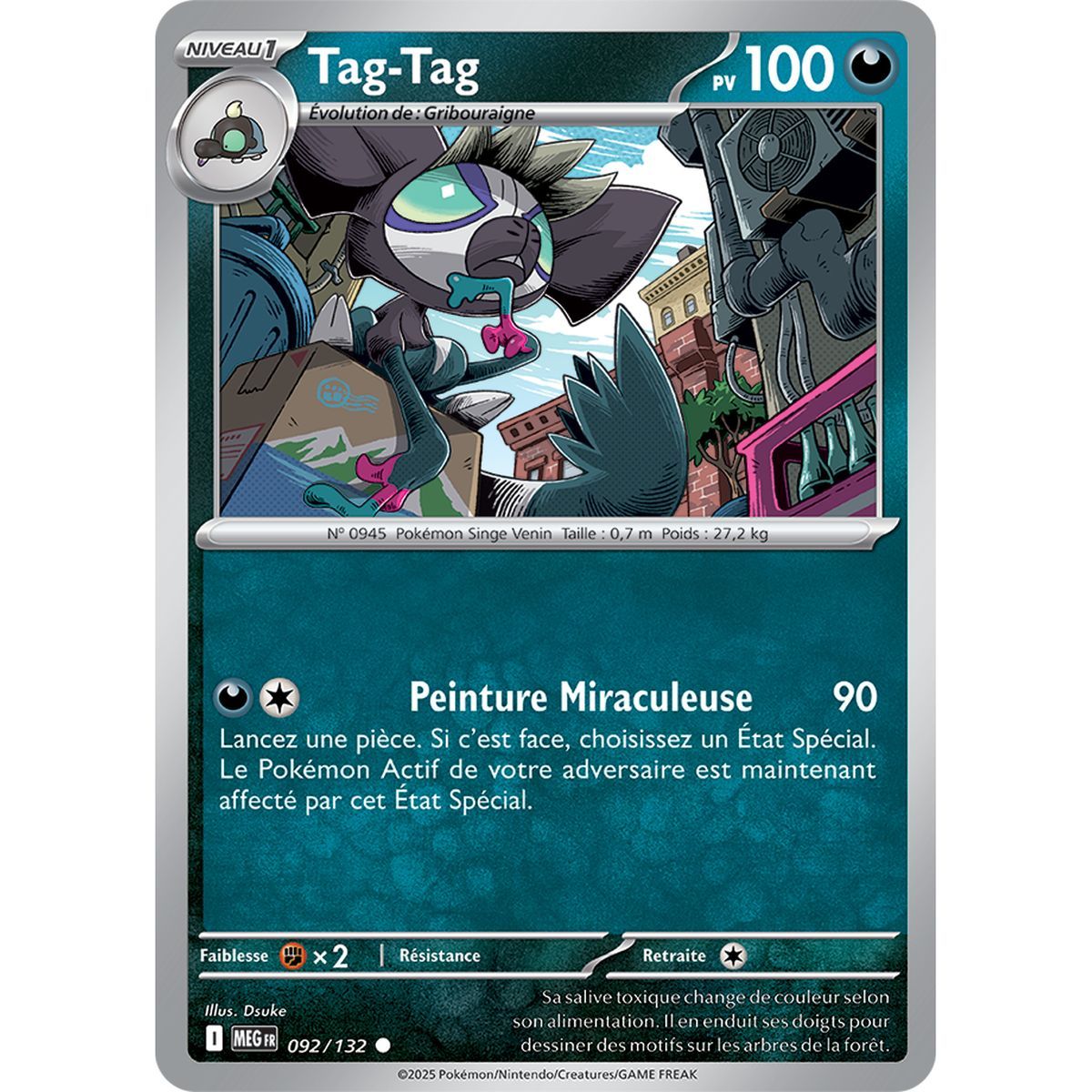 Item Tag-Tag - Commune 92/132 - Mega-Evolution