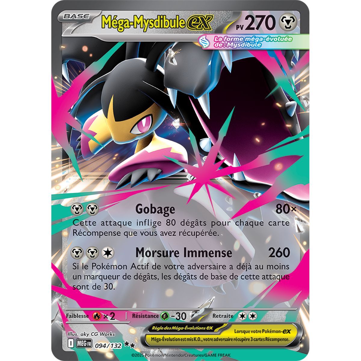Mega Mawile-ex - Double Rare 94/132 - Mega Evolution