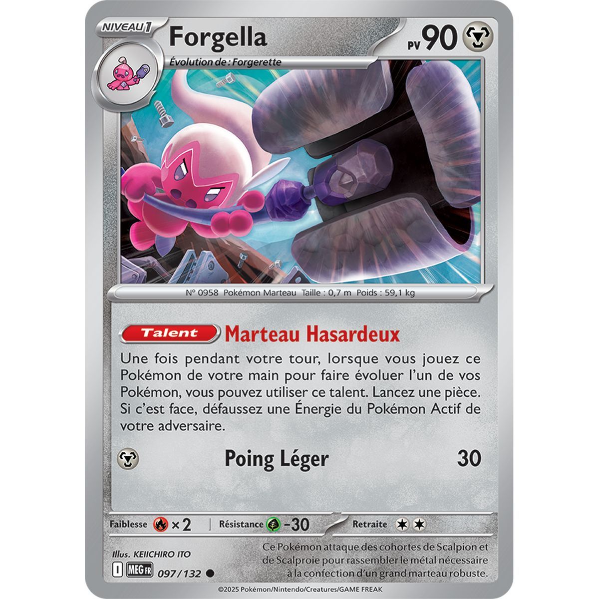 Forgella - Reverse 97/132 - Mega Evolution