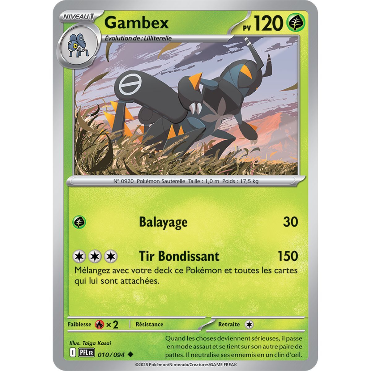 Gambex - Uncommon 10/94 - Mega Evolution 2 Phantasmagorical Flames