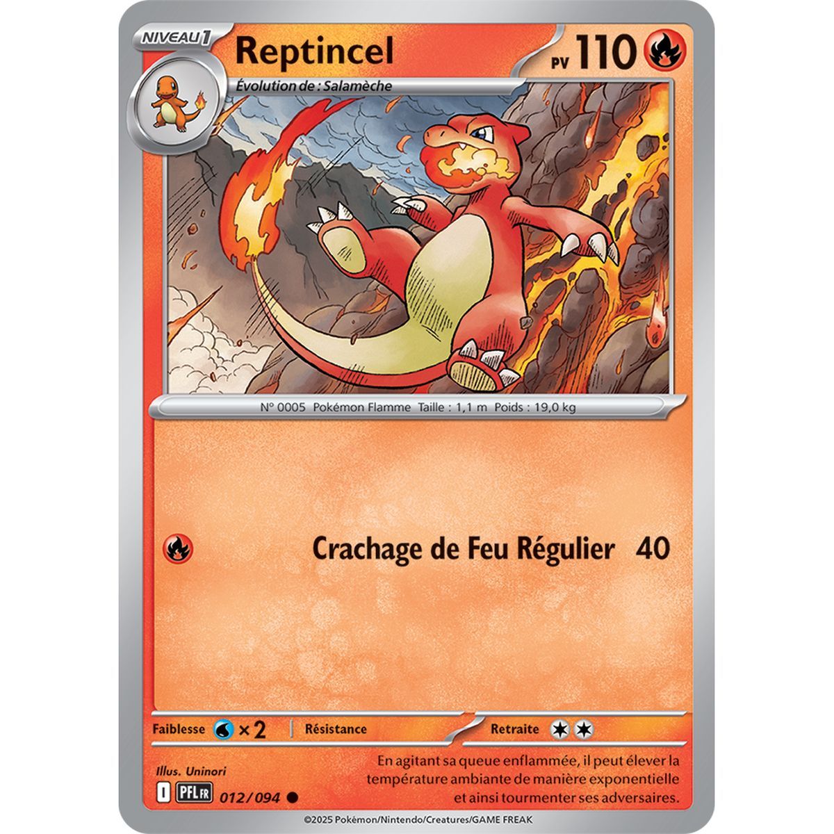 Charmeleon - Common 12/94 - Mega Evolution 2 Phantasmagorical Flames