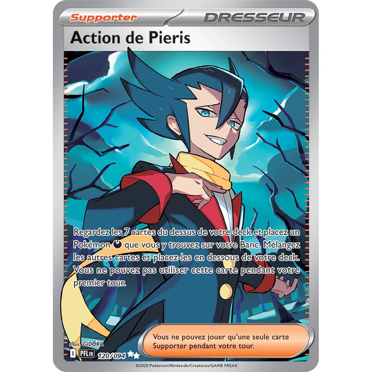 Pieris Action - Ultra Rare 120/94 - Mega Evolution 2 Phantasmagorical Flames