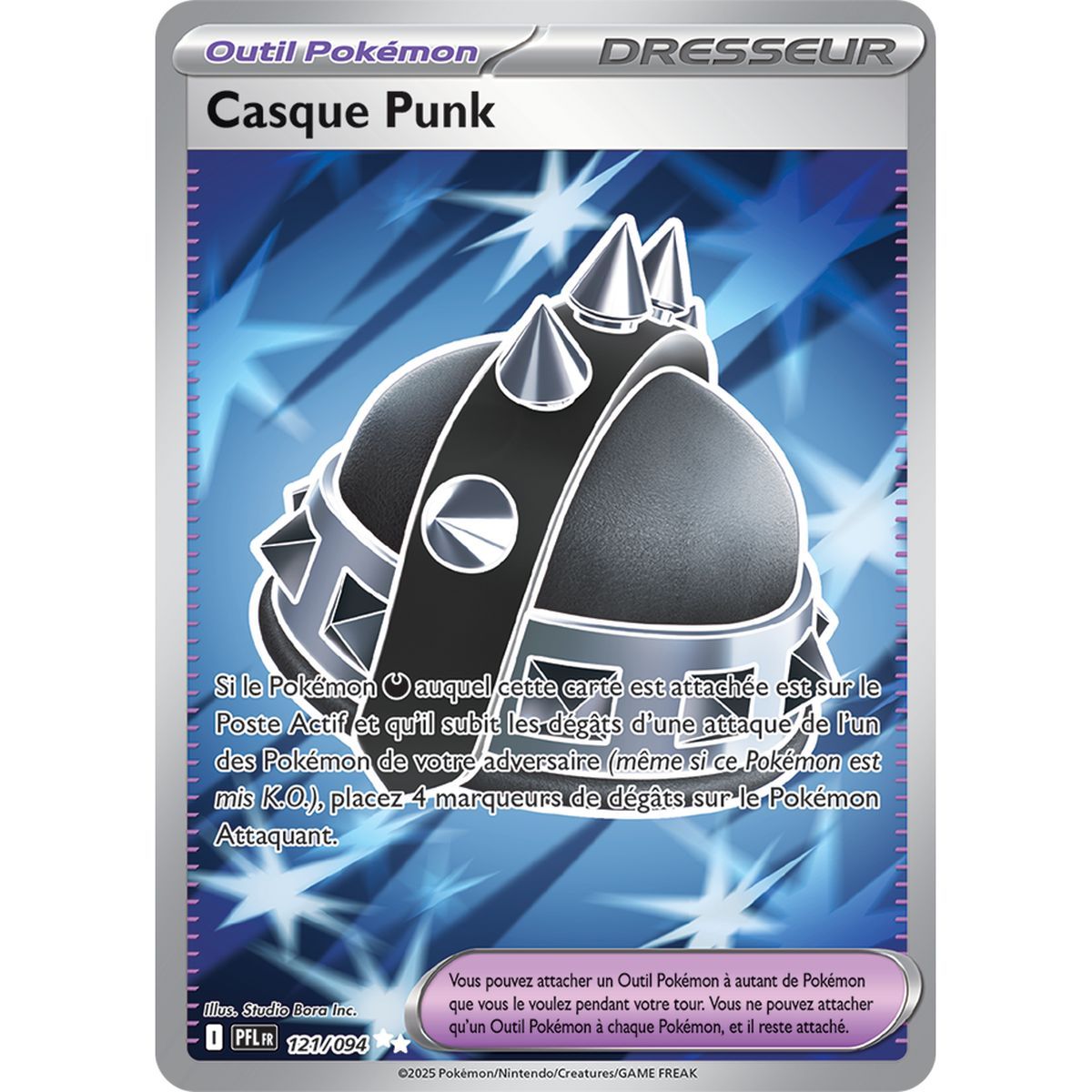Punk Helmet - Ultra Rare 121/94 - Mega-Evolution 2 Phantasmagorical Flames