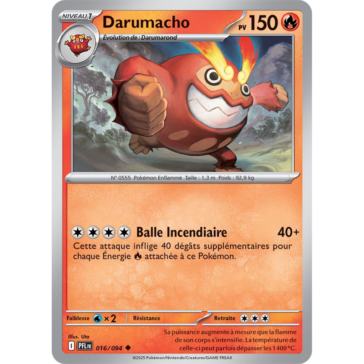 Darumacho - Reverse 16/94 - Mega Evolution 2 Phantasmagorical Flames