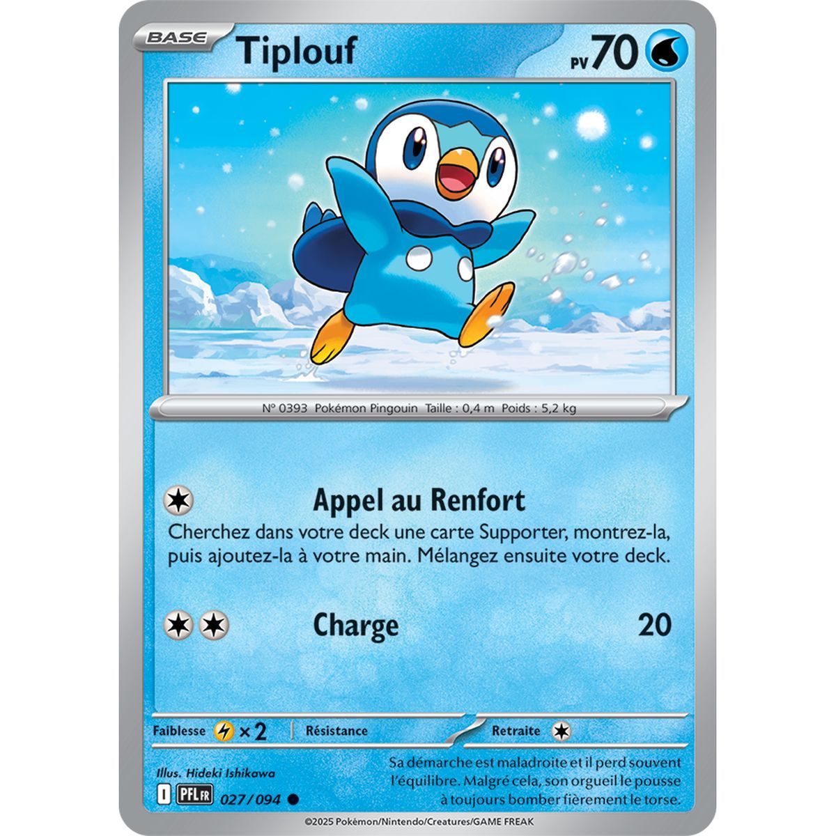 Piplup - Reverse 27/94 - Mega Evolution 2 Phantasmagorical Flames
