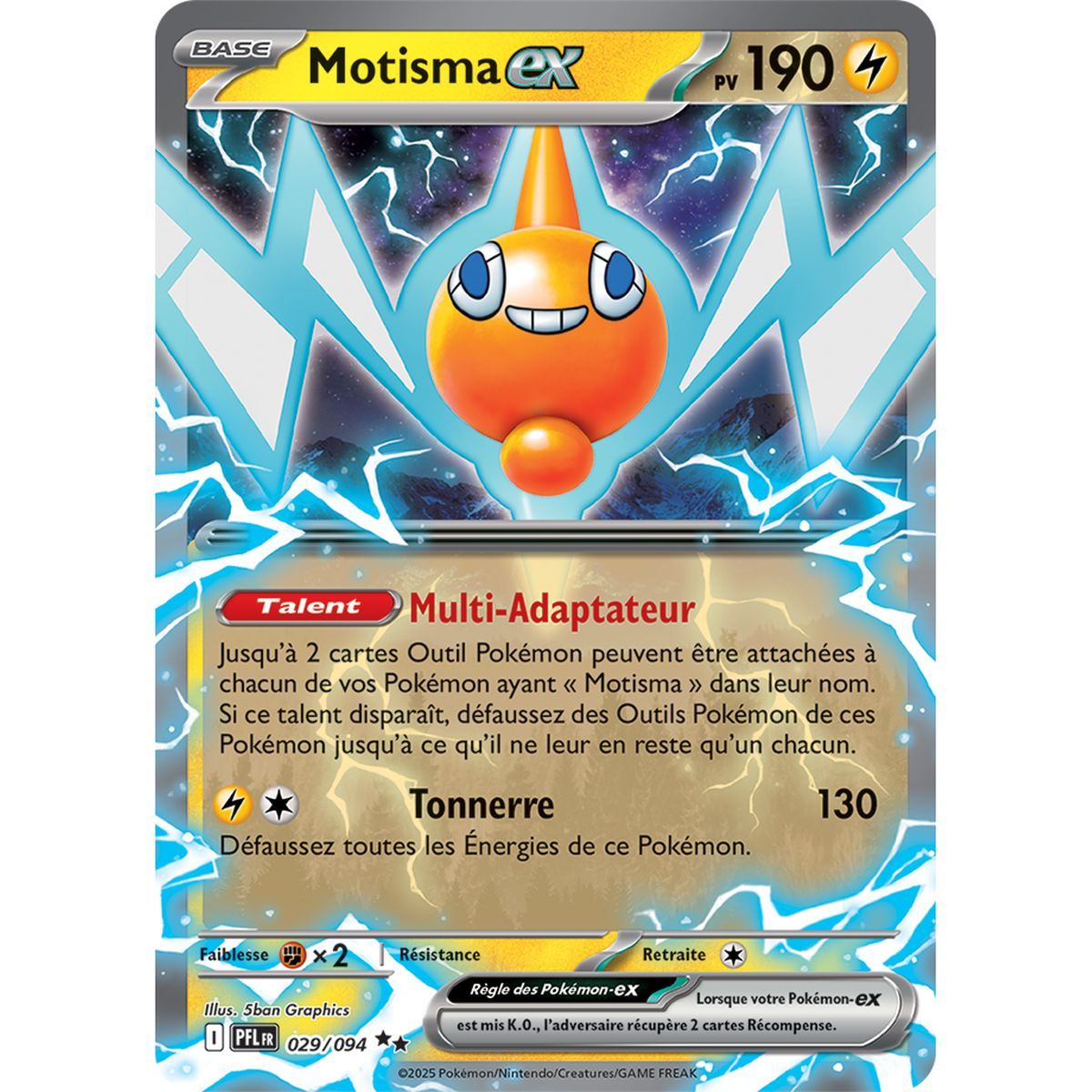 Rotom-ex - Double Rare 29/94 - Mega Evolution 2 Phantasmagorical Flames