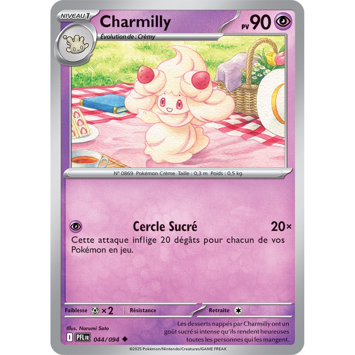 Charmilly - Reverse 44/94 - Mega Evolution 2 Phantasmagorical Flames