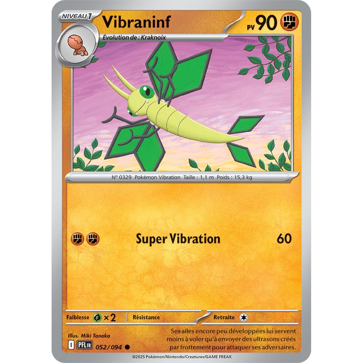 Vibrava - Reverse 52/94 - Mega Evolution 2 Phantasmagorical Flames
