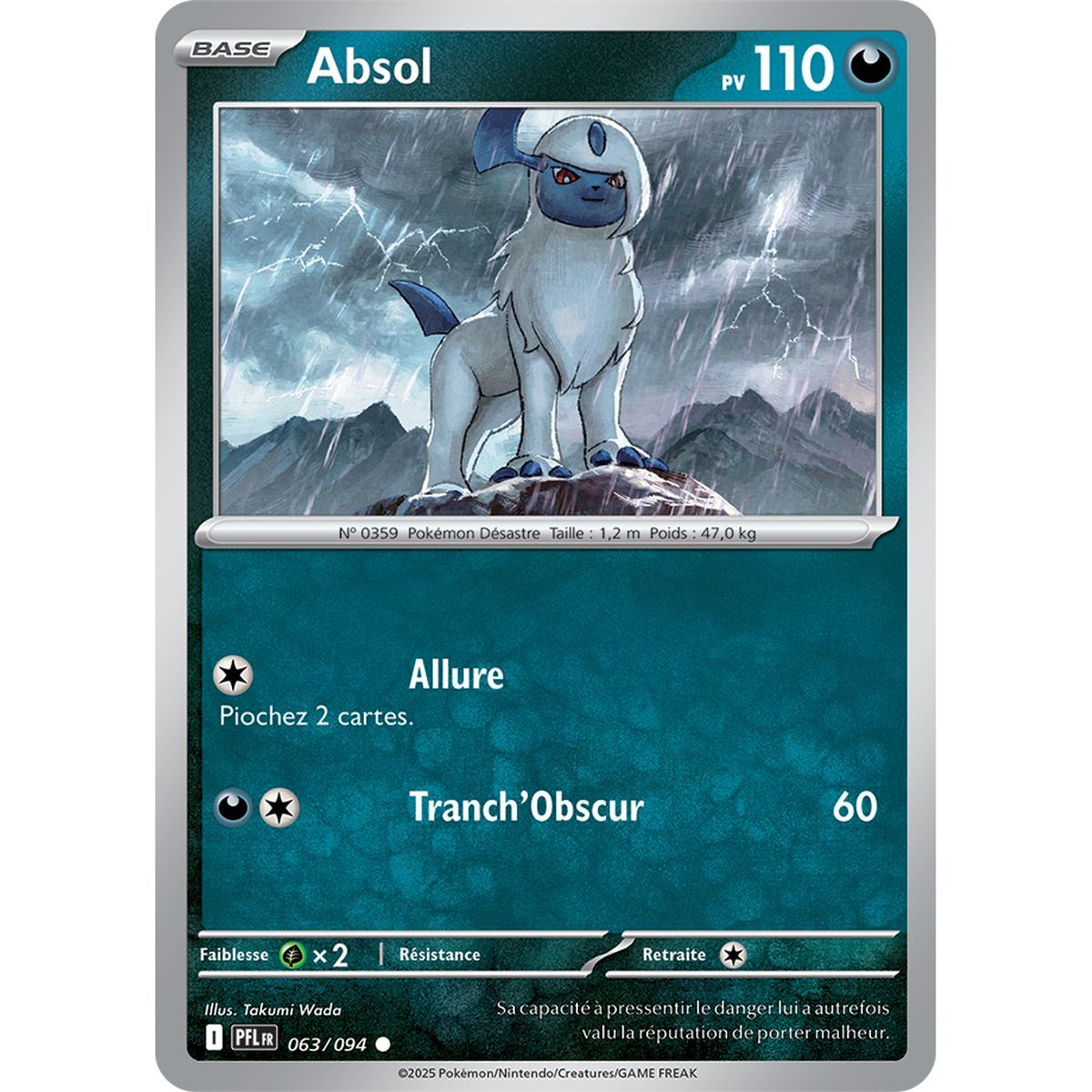 Absol - Reverse 63/94 - Mega Evolution 2 Phantasmagorical Flames