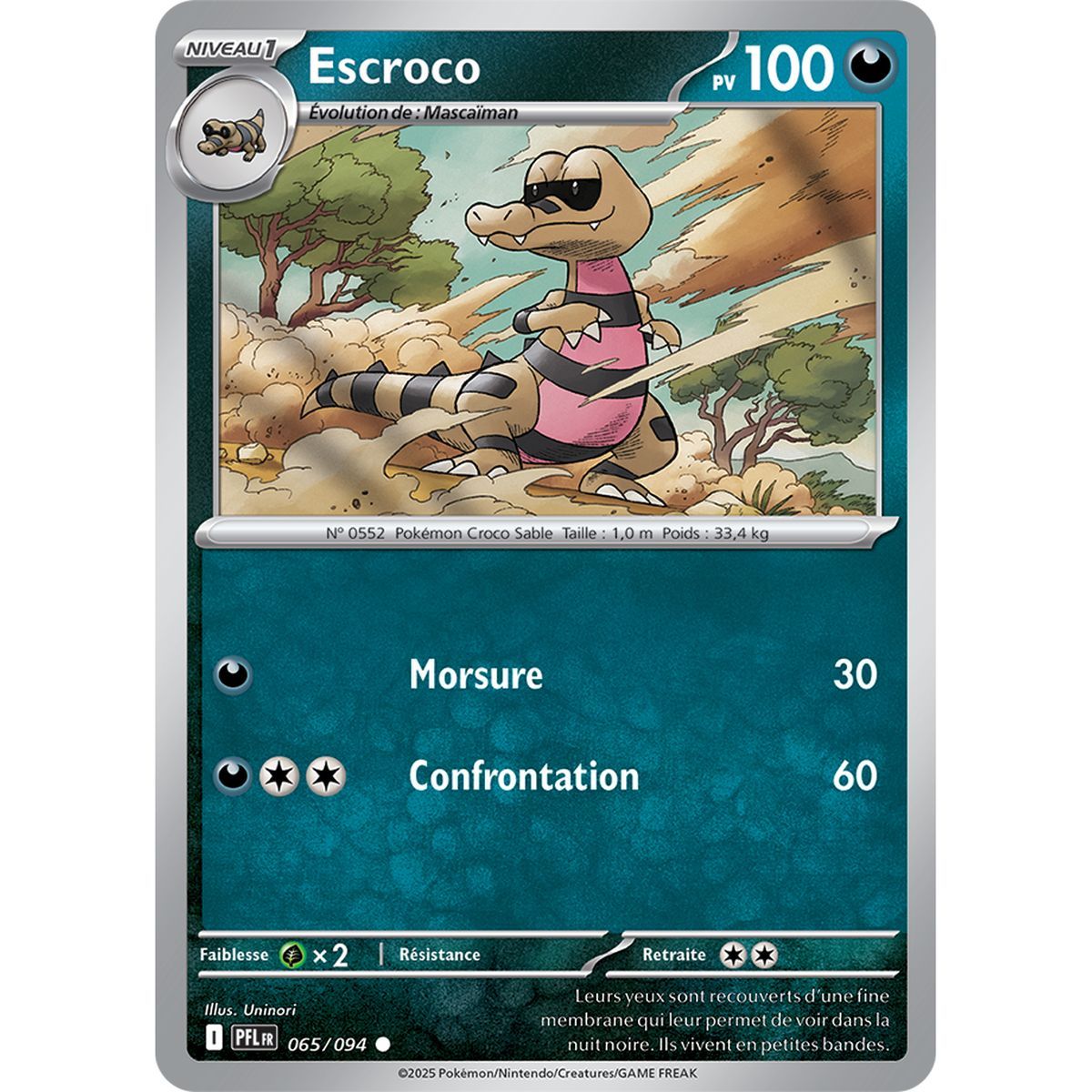 Escroco - Common 65/94 - Mega Evolution 2 Phantasmagorical Flames