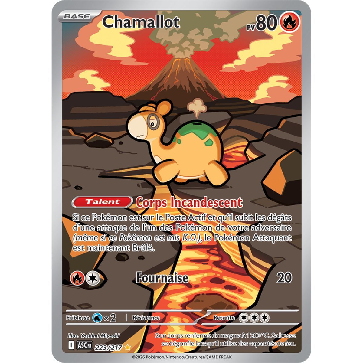 Chamallot - Rare Illustration 223/217 - ME02.5 - Pokémon - Mega Evolution Transcendent Heroes