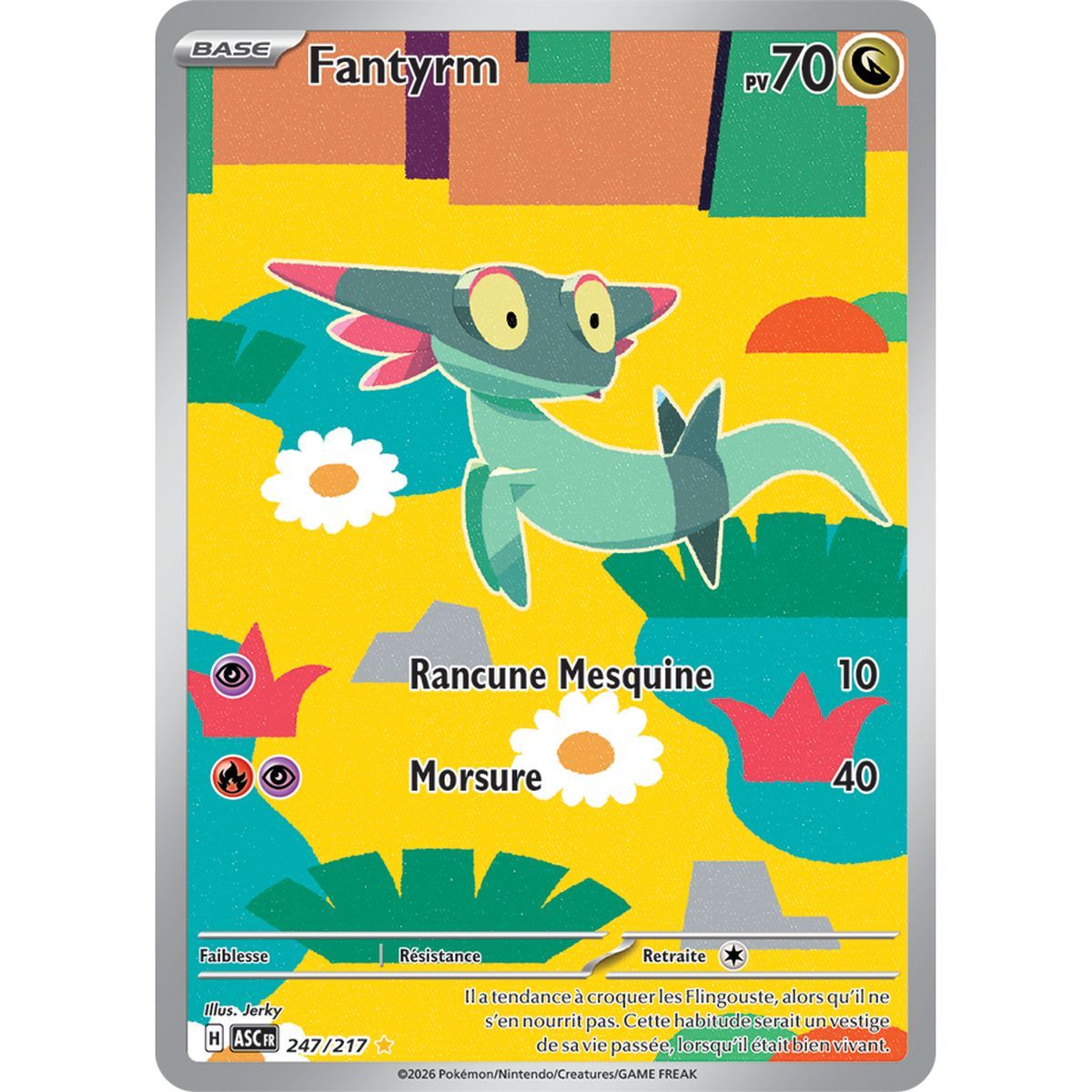 Fantyrm - Rare Illustration 247/217 - ME02.5 - Pokémon - Mega Evolution Transcendent Heroes