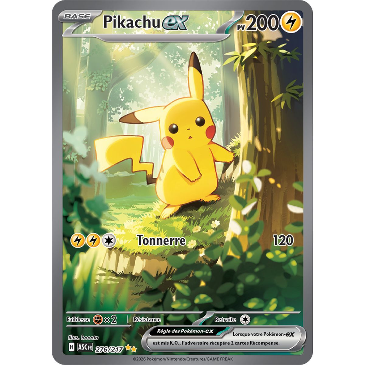 Pikachu EX - Special Illustration Rare 276/217 - ME02.5 - Pokémon - Mega Evolution Transcendent Heroes
