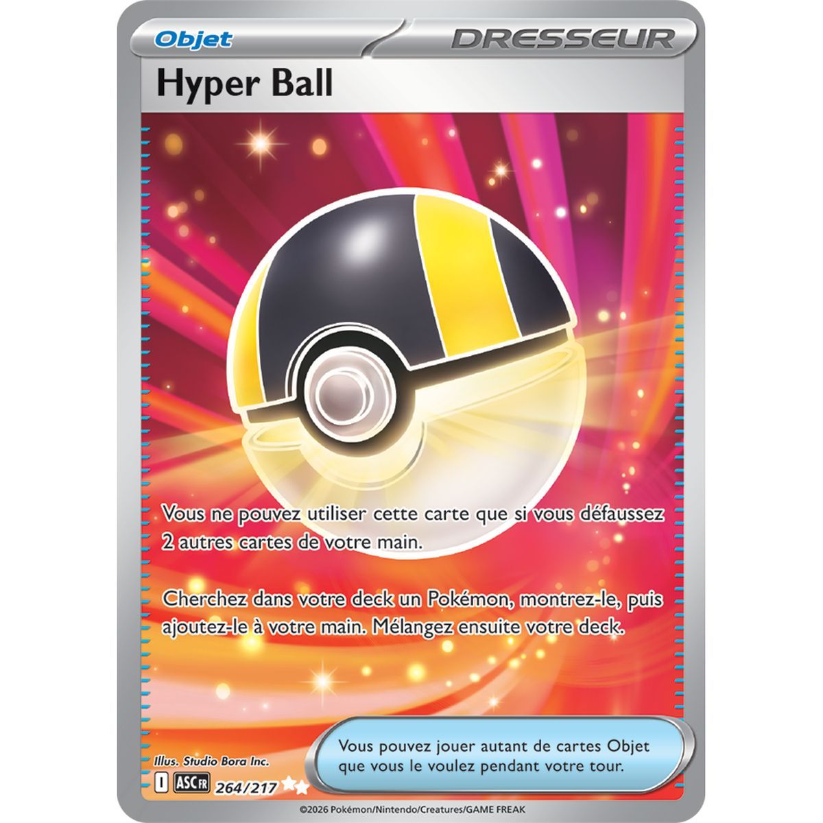 Hyper Ball - Ultra Rare 264/217 - ME02.5 - Pokémon - Mega Evolution Transcendent Heroes