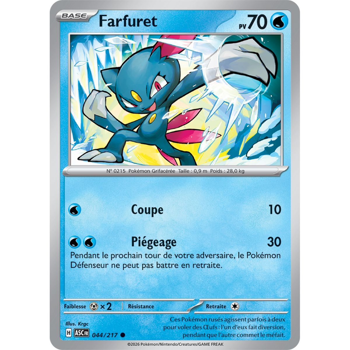 Farfuret - Reverse Pokéball 44/217 - ME02.5 - Pokémon - Mega Evolution Transcendent Heroes