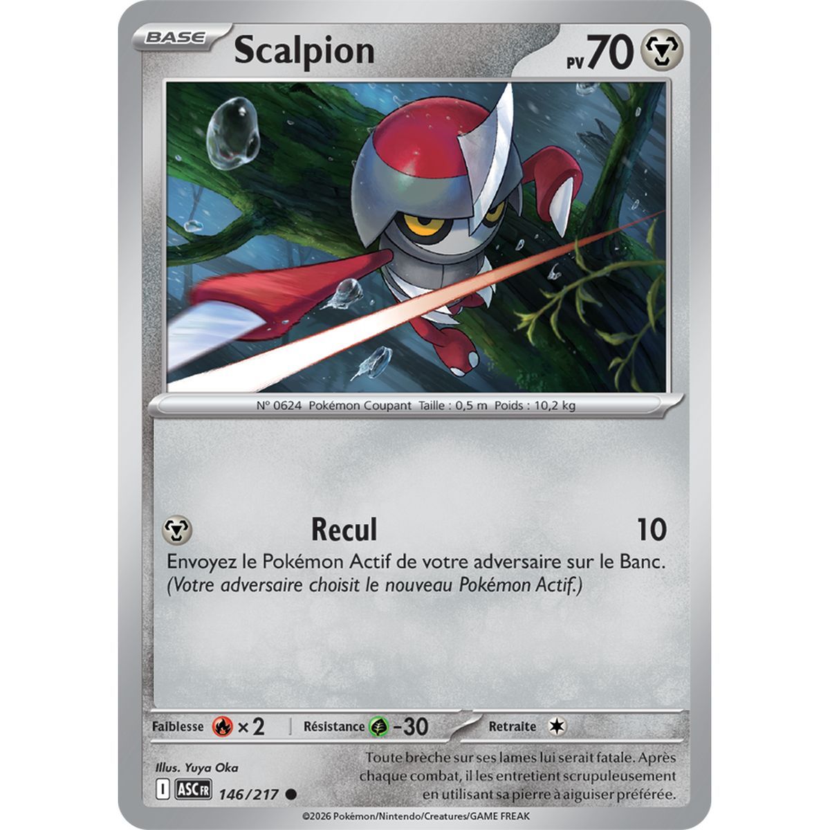 Scalpion - Reverse Pokéball 146/217 - ME02.5 - Pokémon - Mega Evolution Transcendent Heroes