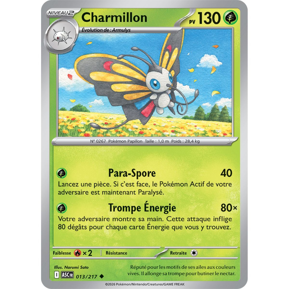 Charmillon - Reverse Pokéball 13/217 - ME02.5 - Pokémon - Mega Evolution Transcendent Heroes