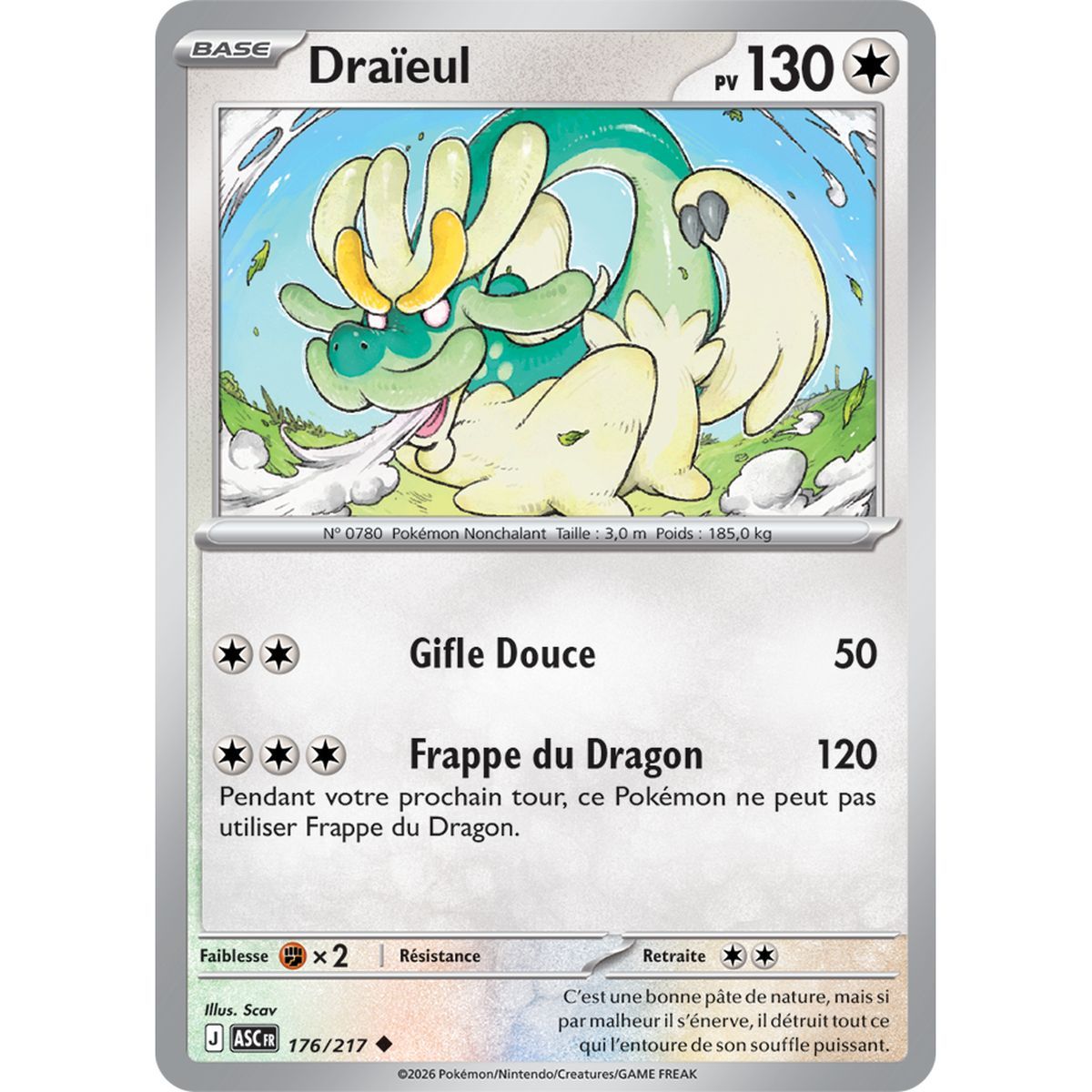 Drampa - Uncommon 176/217 - ME02.5 - Pokémon - Mega Evolution Transcendent Heroes