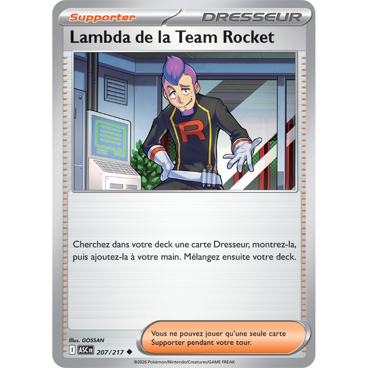 Team Rocket Lambda - Uncommon 207/217 - ME02.5 - Pokémon - Mega Evolution Transcendent Heroes