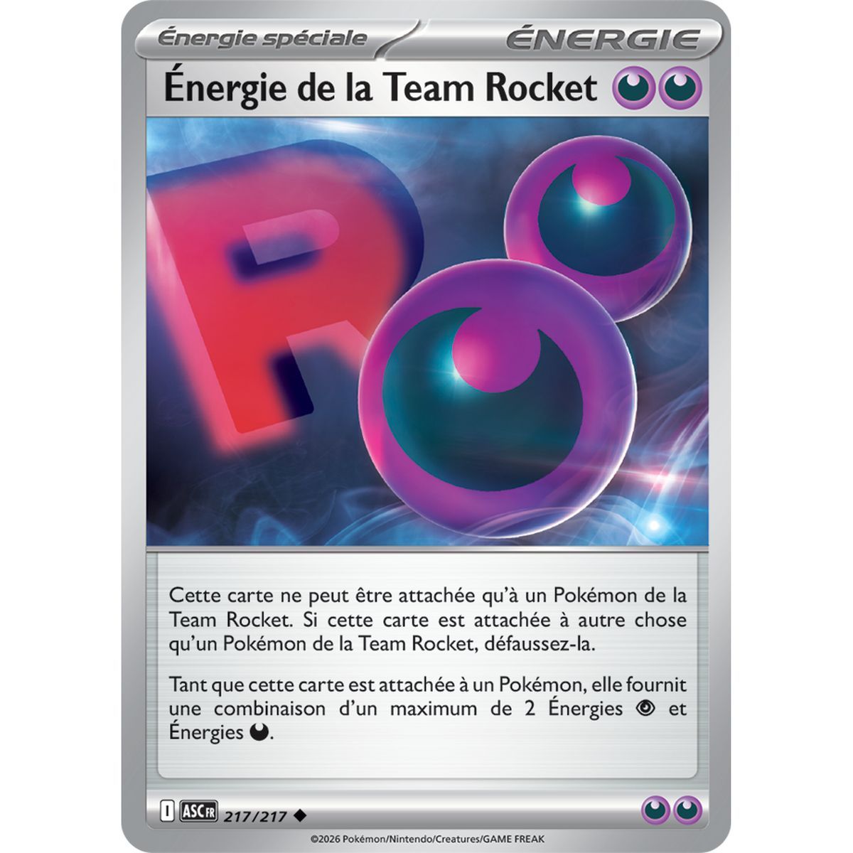 Team Rocket Energy - Uncommon 217/217 - ME02.5 - Pokémon - Mega Evolution Transcendent Heroes