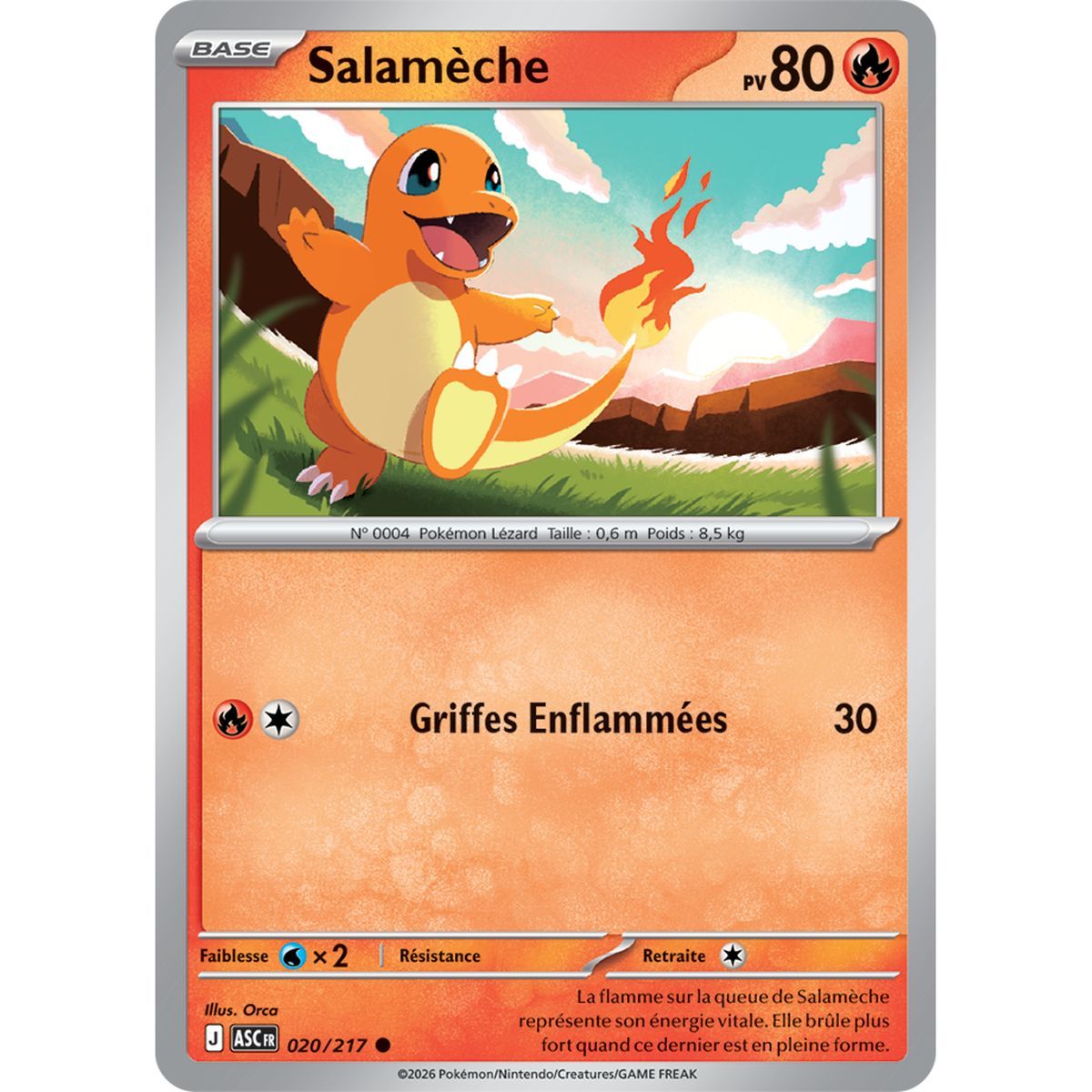 Charmander - Common 20/217 - ME02.5 - Pokémon - Mega Evolution Transcendent Heroes