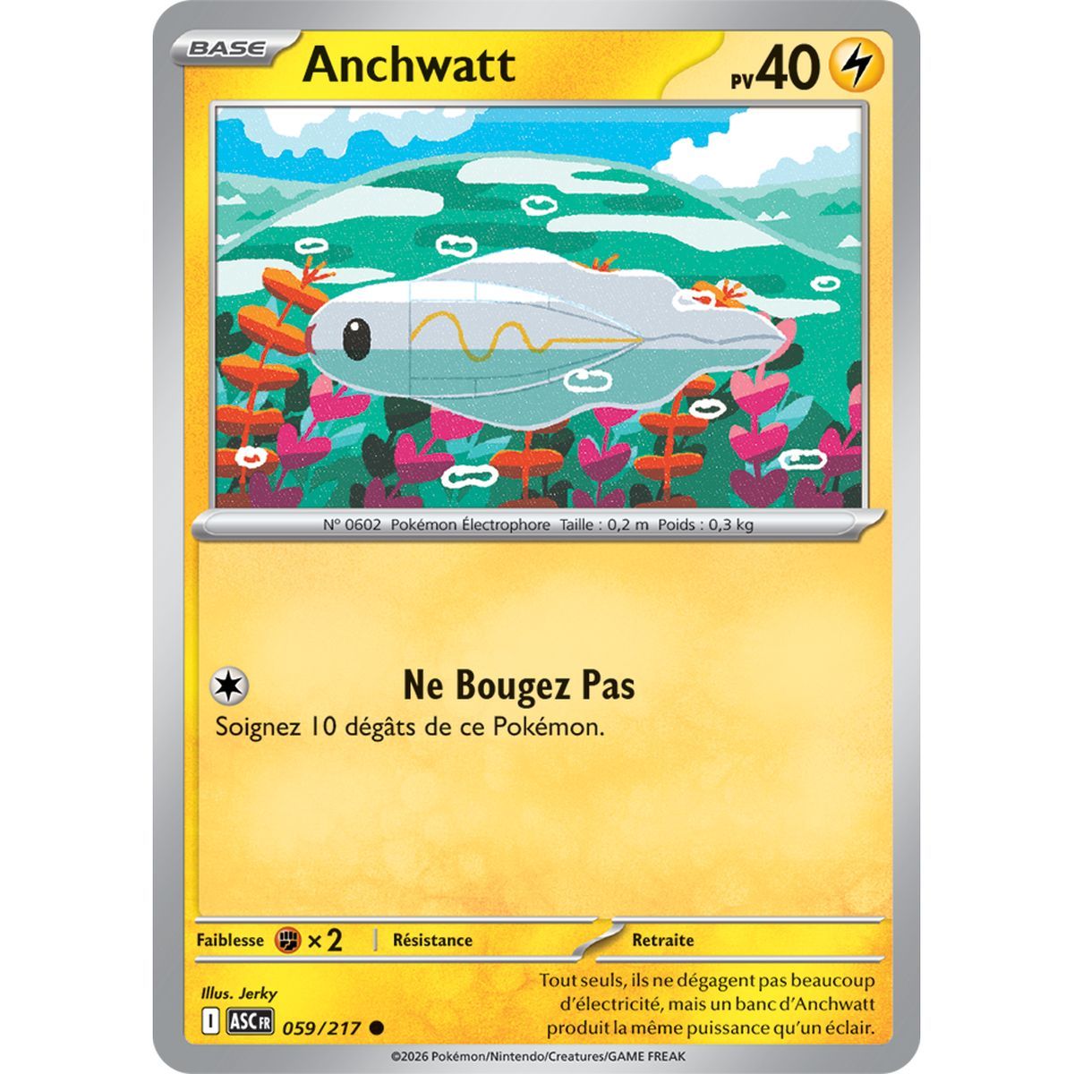 Anchwatt - Common 59/217 - ME02.5 - Pokémon - Mega Evolution Transcendent Heroes