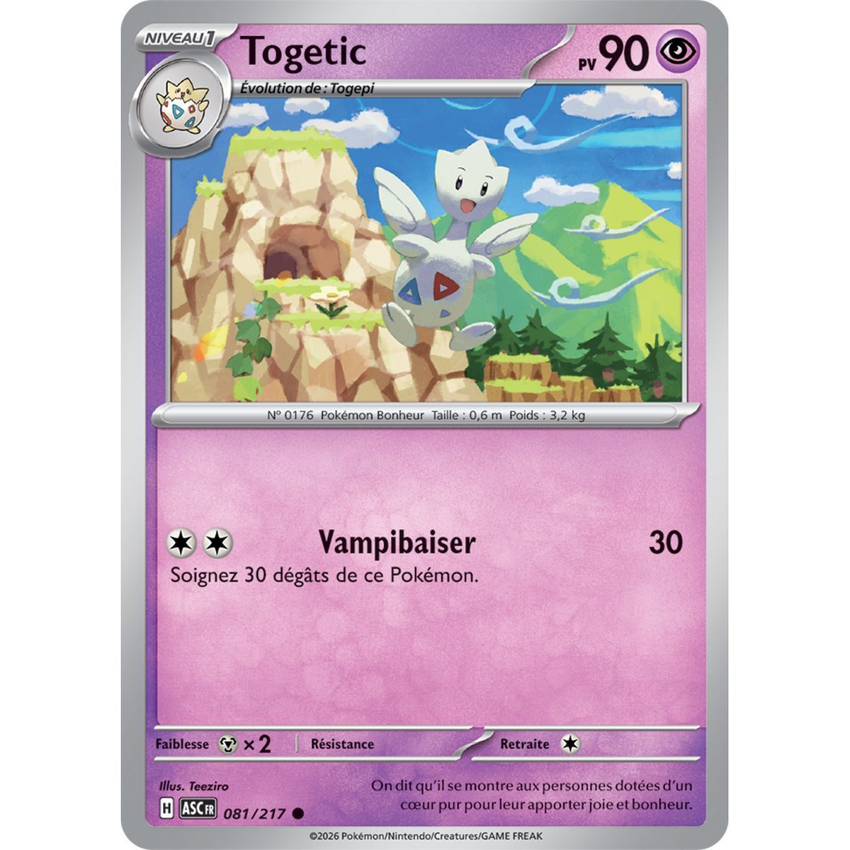 Togetic - Common 81/217 - ME02.5 - Pokémon - Mega Evolution Transcendent Heroes