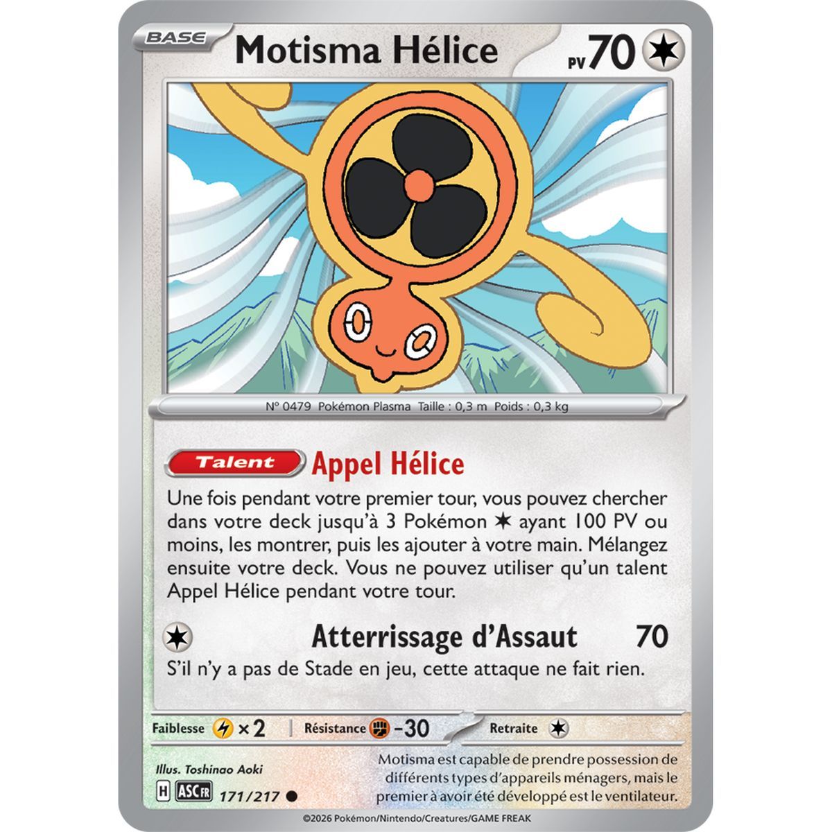 Rotom Propeller - Common 171/217 - ME02.5 - Pokémon - Mega Evolution Transcendent Heroes