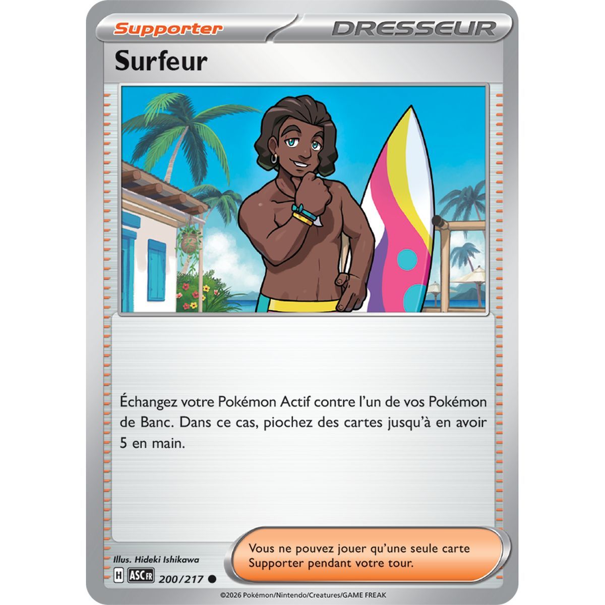 Surfer - Common 200/217 - ME02.5 - Pokémon - Mega Evolution Transcendent Heroes