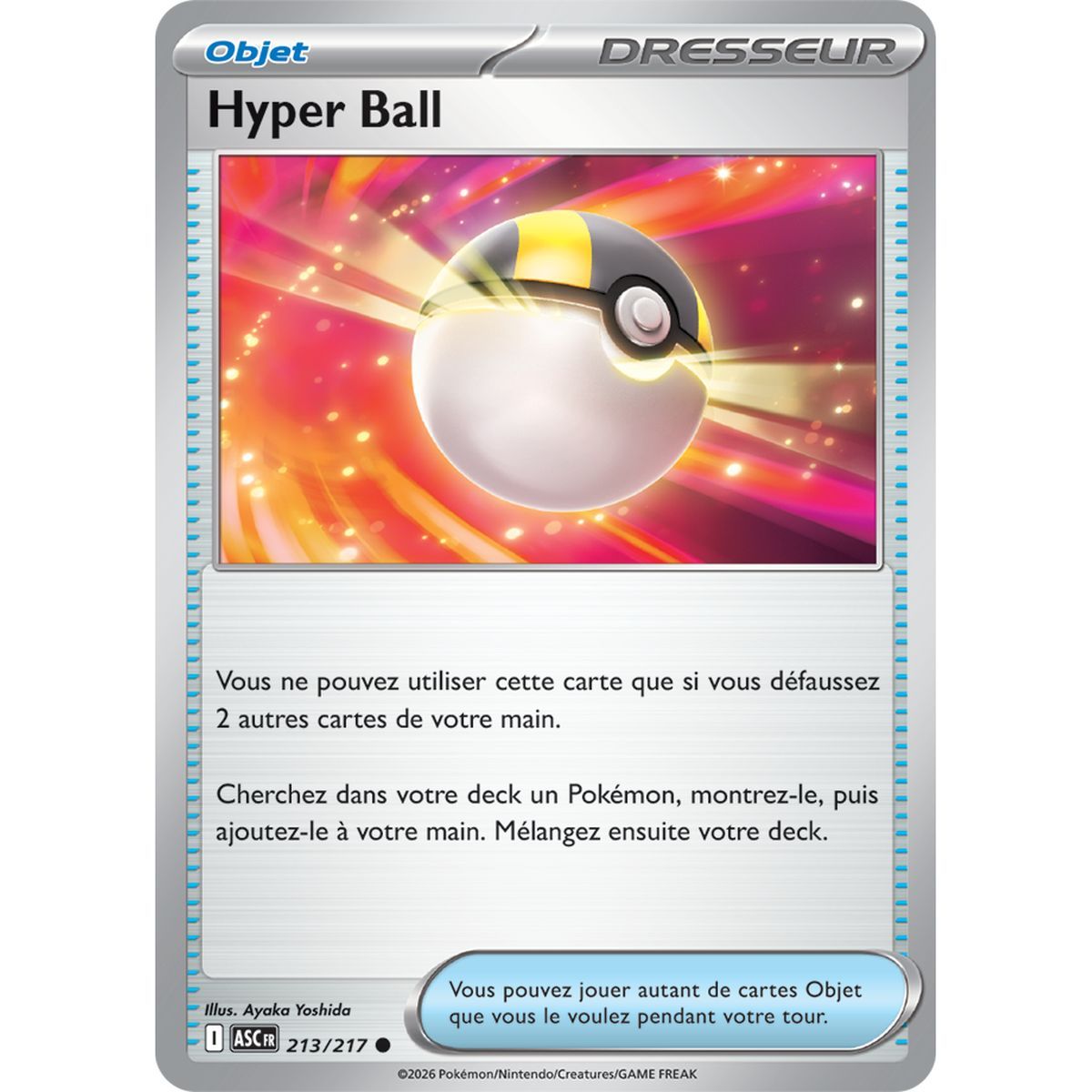 Hyper Ball - Common 213/217 - ME02.5 - Pokémon - Mega Evolution Transcendent Heroes