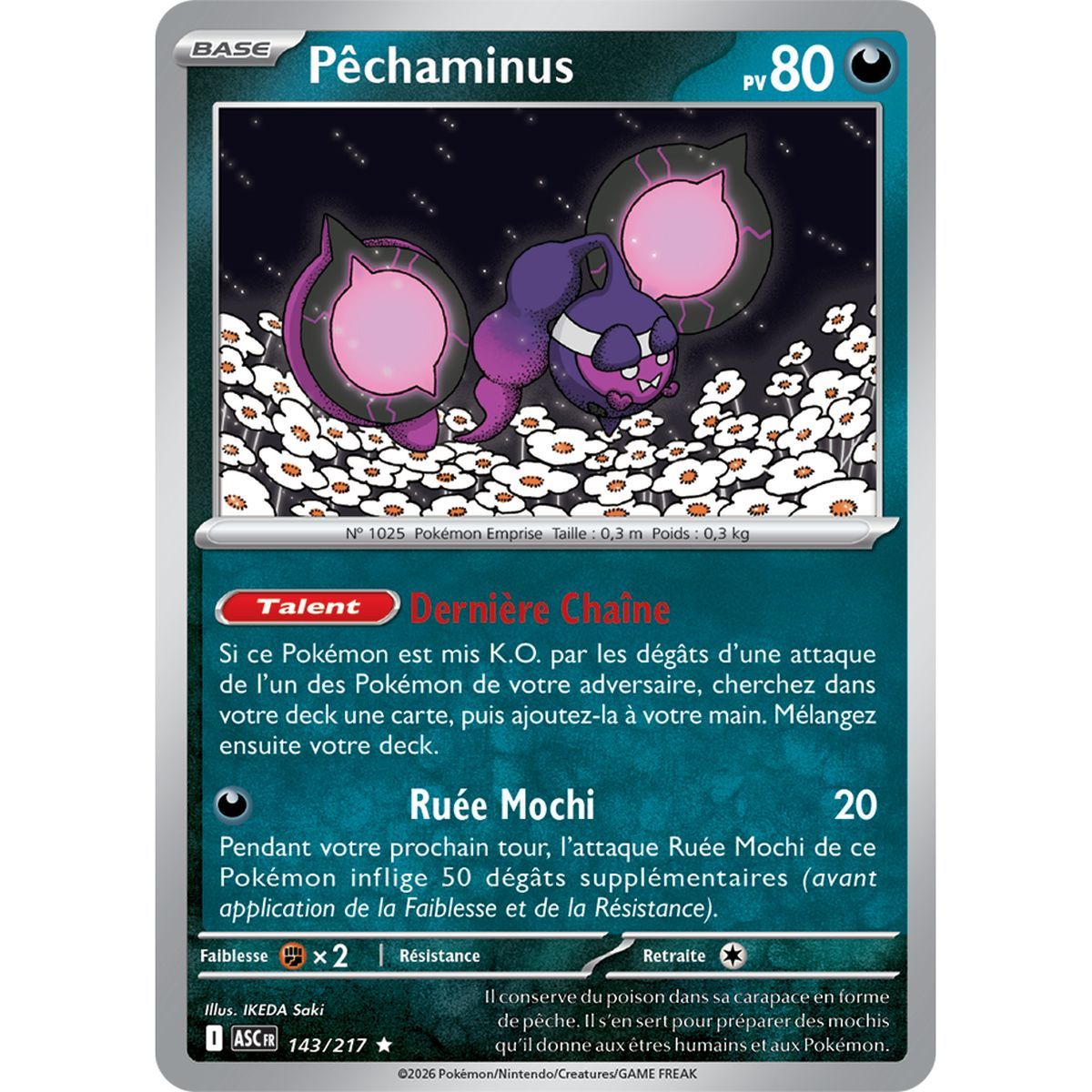 Pechaminus - Reverse 143/217 - ME02.5 - Pokémon - Mega Evolution Transcendent Heroes