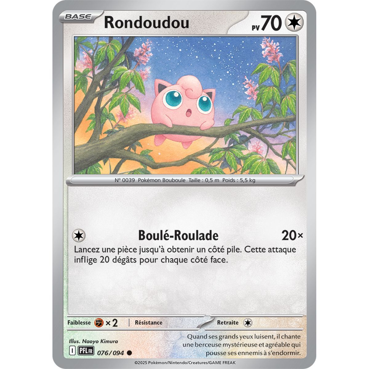 Jigglypuff - Common 76/94 - Mega Evolution 2 Phantasmagorical Flames