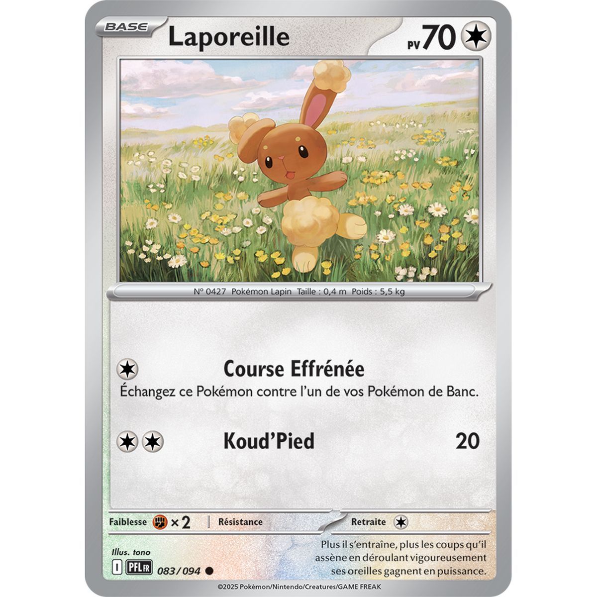 Buneary - Reverse 83/94 - Mega Evolution 2 Phantasmagorical Flames