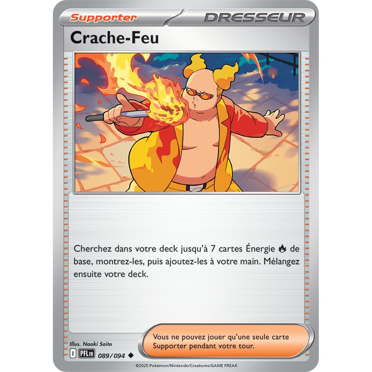 Fire Breather - Reverse 89/94 - Mega Evolution 2 Phantasmagorical Flames