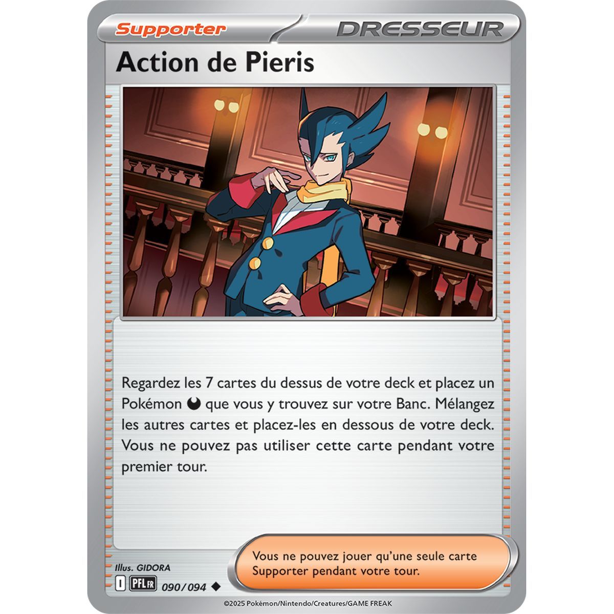 Pieris' Action - Uncommon 90/94 - Mega Evolution 2 Phantasmagorical Flames